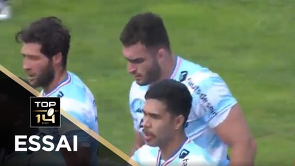 TOP 14 - Essai de Teddy BAUBIGNY (R92) - Agen - Racing 92 - J25 - Saison 2020/2021