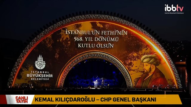 “Fatih biziz; Fatih sizsiniz sevgili gençler. Fatih, hepimiziz…”