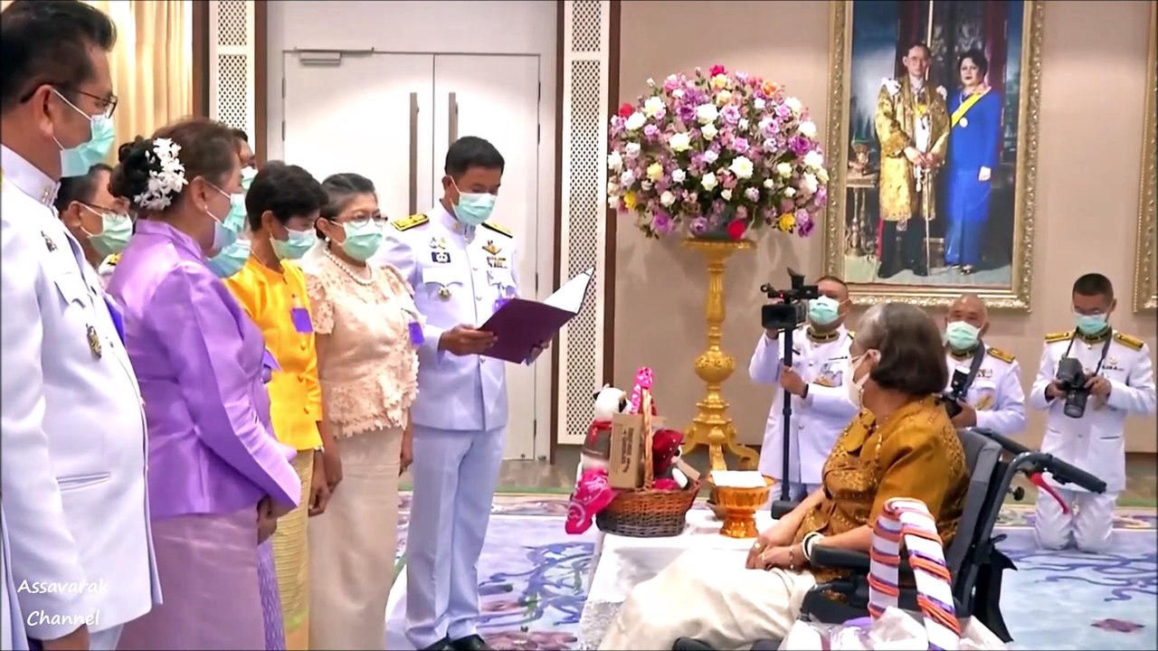 สมเด็จพระกนิษฐาธิราชเจ้า กรมสมเด็จพระเทพฯ โปรดเกล้าฯ ให้คณะบุคคลเข้าเฝ้าฯ ณ วังสระปทุม