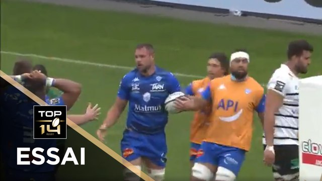 TOP 14 - Essai de Tyler ARDRON (CO) - Brive - Castres - J25 - Saison 2020/2021
