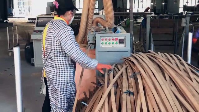 Incredible Bamboo Processing Factory, Amazing Modern Automatic Wood Processor Production Factory