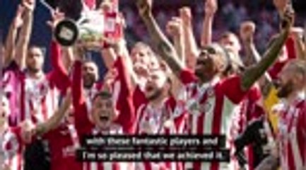 My body was in pain for promotion with Brentford - Frank