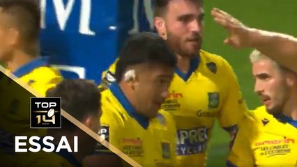 TOP 14 - Essai de Sipili FALATEA (ASM) - Toulouse - Clermont - J25 - Saison 2020/2021
