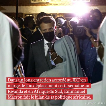 EXCLUSIF. Immigration, terrorisme, colonisation... Les confidences de Macron en Af