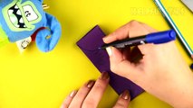 How To Make Paper Garlands Witches. 5 Minute Crafts Halloween Paper Decoration.