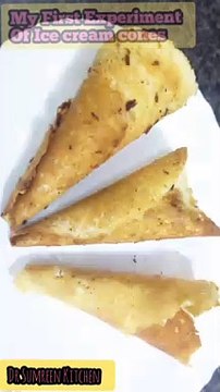 My First Experience of Ice Cream Cones ! Dr Sumreen Kitchen ! Ice Cream Cones ! Khaabaa Delight