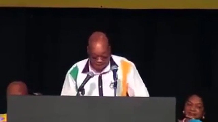 South African President Making A Speech - "In The Beginning" | Funny Videos