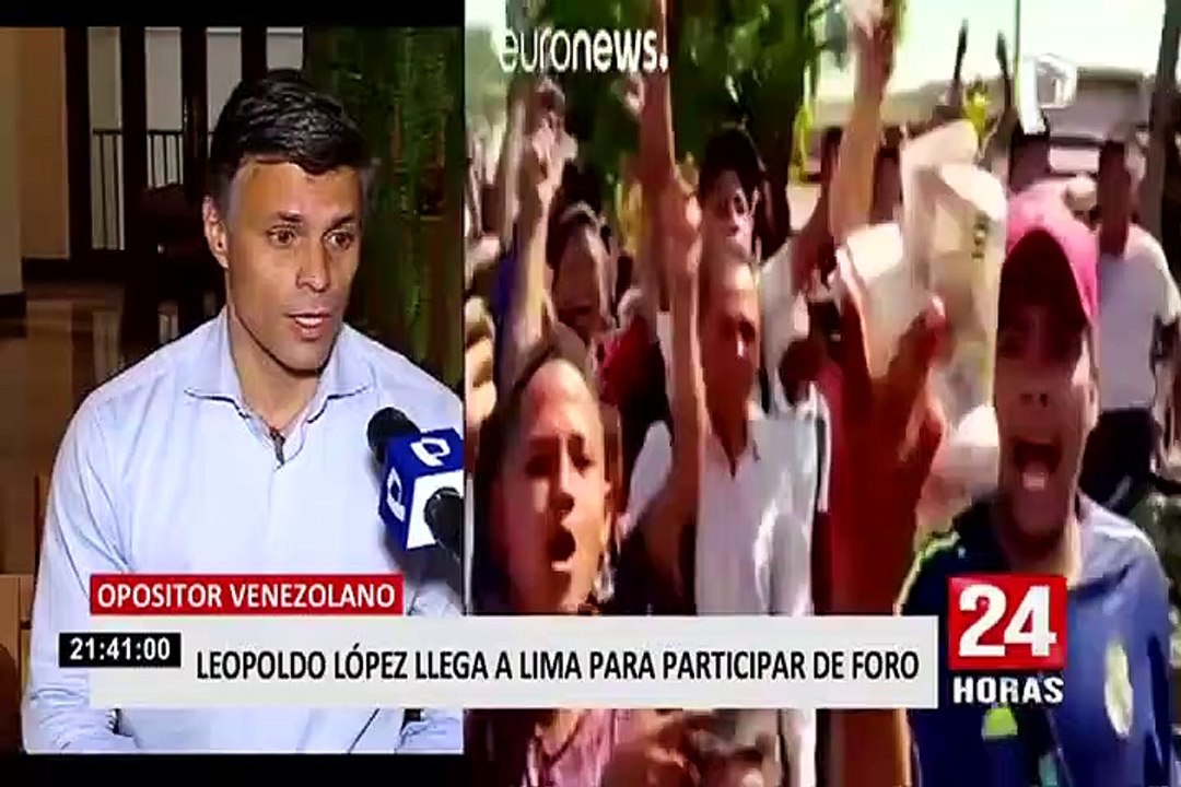 Leopoldo López: “Venezuela no es el camino a seguir”