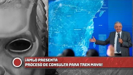 ¡AMLO Presenta proceso de consulta para el Tren Maya!