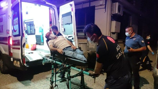 Kumar masasında polise yakalanan tansiyon hastası fenalaştı