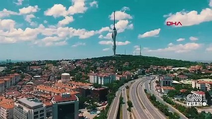 Çamlıca Kulesi'nden İstanbul manzarası