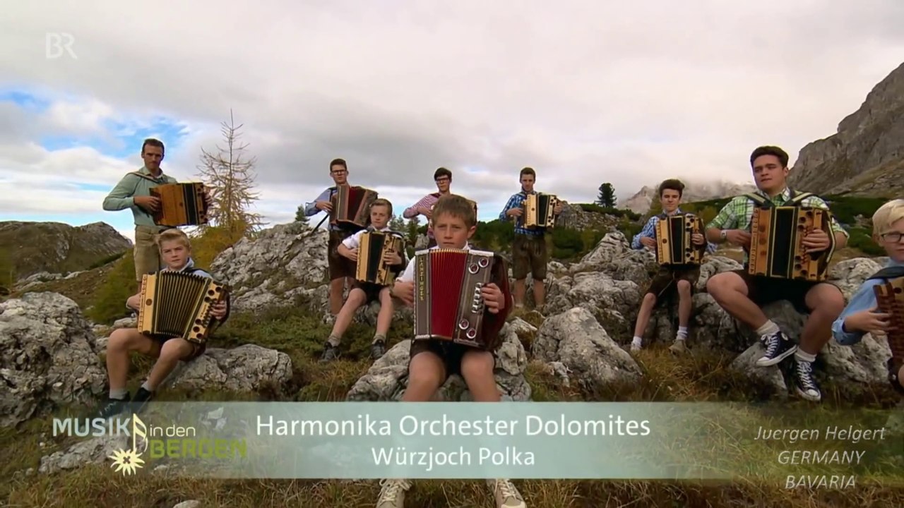 Harmonika Orchester Dolomites - Würzjoch Polka -