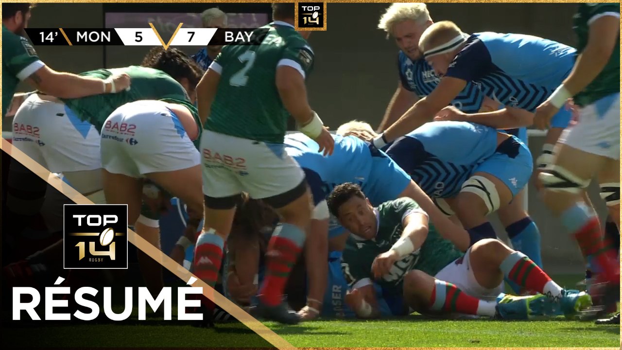 TOP 14 - Résumé Montpellier Hérault Rugby-Aviron Bayonnais: 23-19 - J25 - Saison 2020/2021