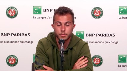 Roland-Garros 2021 - Hugo Gaston : "C'est une chance pour moi de pouvoir jouer Richard Gasquet"