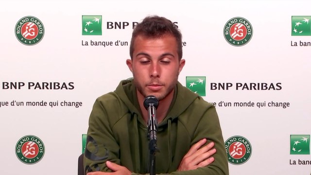 Roland-Garros 2021 - Hugo Gaston : C'est une chance pour moi de pouvoir jouer Richard Gasquet