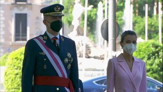 Los reyes Felipe y Letizia presiden el acto por el Día de las Fuerzas Armadas