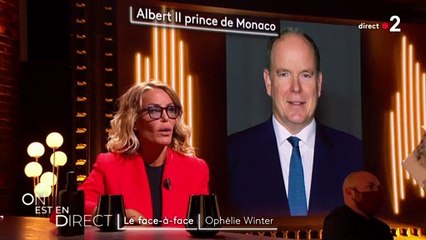 Ophélie Winter dans l'émission "On est en direct", sur France 2.