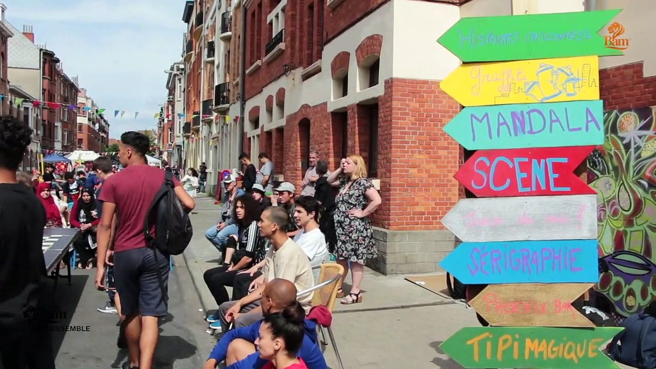 Rue Ouverte -  Helmet rue Fernand  Severin LA GERBE AMO