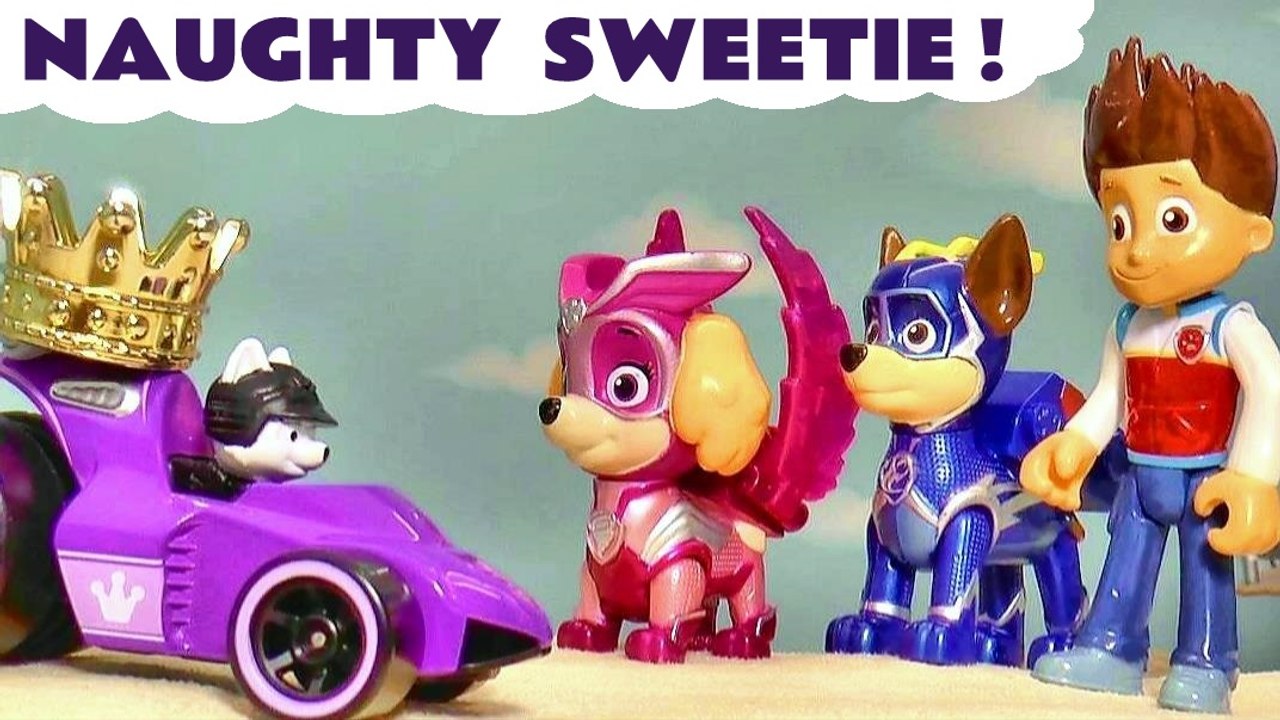 New Paw Patrol Sweetie Pranks with King Funling from Funny Funlings with the Charged Up Mighty Pups in this Family Friendly Full Episode English Toy Story Video for Kids from Kid Friendly Family Channel Toy Trains 4U