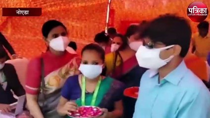 नोएडा में 24 घंटे सातों दिन लगेगी कोरोना वैक्सीन, देखें वीडियो-