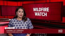 Courthouse Fire - Crews battle wildfire burning near Tonopah