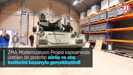 Yeni Zırhlı Muharebe Aracı testi başarılı geçti