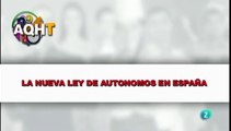 LA NUEVA LEY DE AUTONOMOS EN ESPAÑA