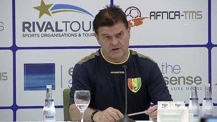 Türkiye-Gine milli maçına doğru - Didier Six ve İbrahima Sory Conte