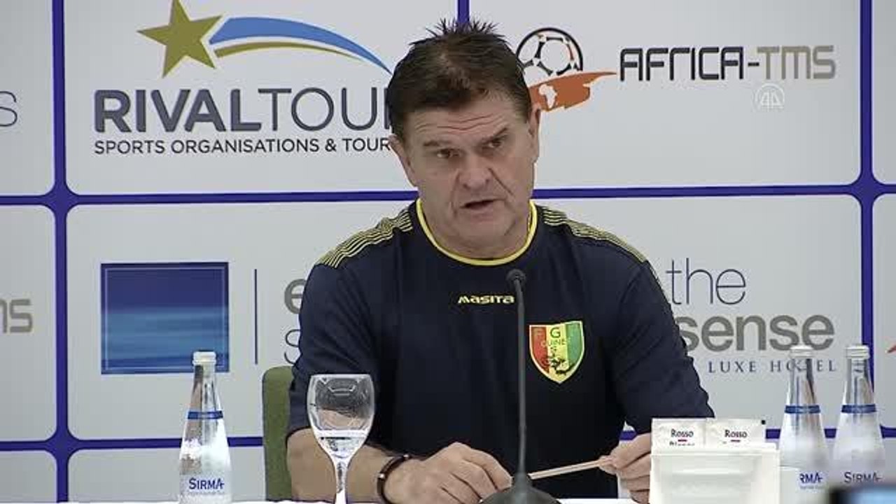 Türkiye-Gine milli maçına doğru - Didier Six ve İbrahima Sory Conte