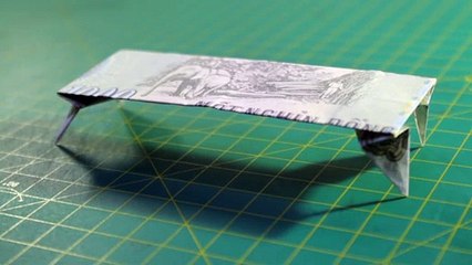 Demo money origami table easy Démo table origami argent facile