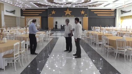 DİYARBAKIR - Aşılama oranının artması ve vaka sayılarındaki düşüş düğün sektörünü haziran ayı için umutlandırıyor