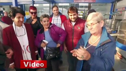 Canan Karatay zeytinyağı içti!