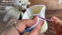 Amigurumi Bear - Part 1 - Face | How To Crochet Amigurumi Animal