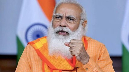 PM Modi lauds Covid warriors, recounts his govt's 7 years
