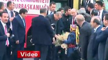 Erdoğan’ın valilik ziyareti sırasında hareketli anlar