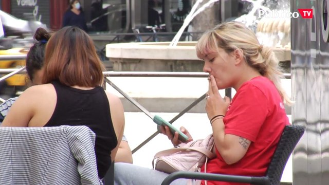 El 40% de los fumadores está a favor de que se prohíba fumar en las terrazas