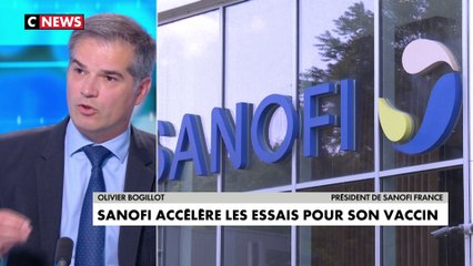 Olivier Bogillot, président de Sanofi France : «Les résultats de la phase 2 sont très bons et très encourageants, ce vaccin marche et marche très bien»