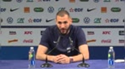 Bleus - Benzema : "Super content d'être là"