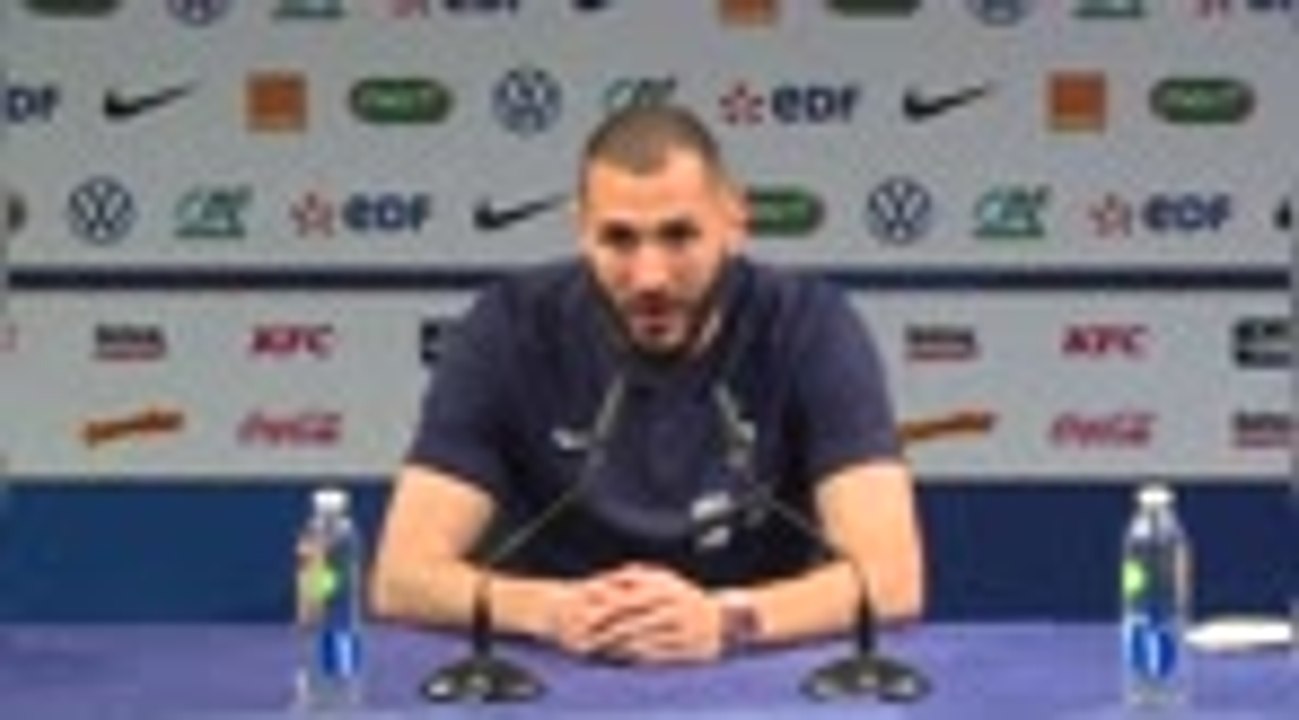 Bleus - Benzema : "Super content d'être là"