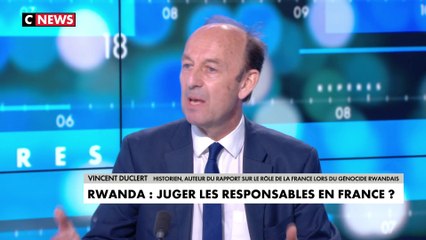 Vincent Duclert : «Il y a beaucoup de présumés génocidaires en France, entre 100 et 200 […]Si on veut comprendre, connaître, et appliquer des peines justes il faut effectivement juger»