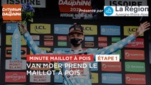 #Dauphiné 2021- Étape 1 / Stage 1 - Minute Maillot à Pois Région AURA / AURA Polka Dot Jersey Minute