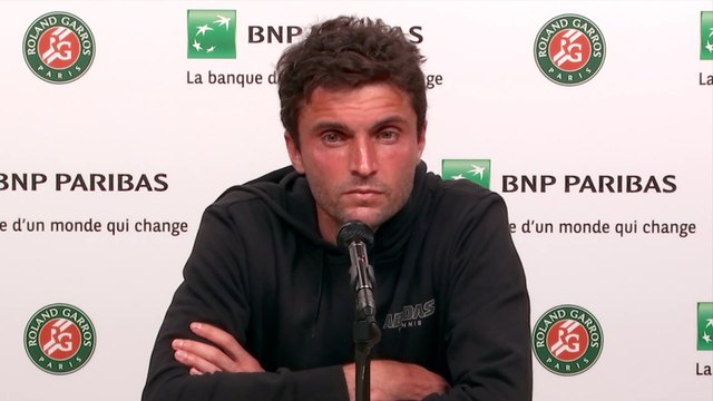 Roland-Garros 2021 - Gilles Simon : Voilà, t’as joué, alors que ces derniers temps, je sors du match, je n'ai pas joué
