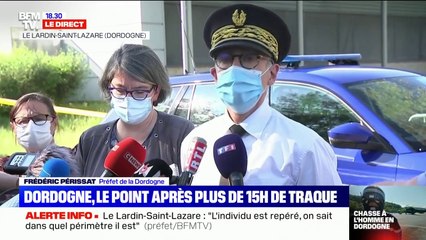 Frédéric Périssat, préfet de Dordogne sur la traque du forcené: "Ce travail va être long et minutieux"