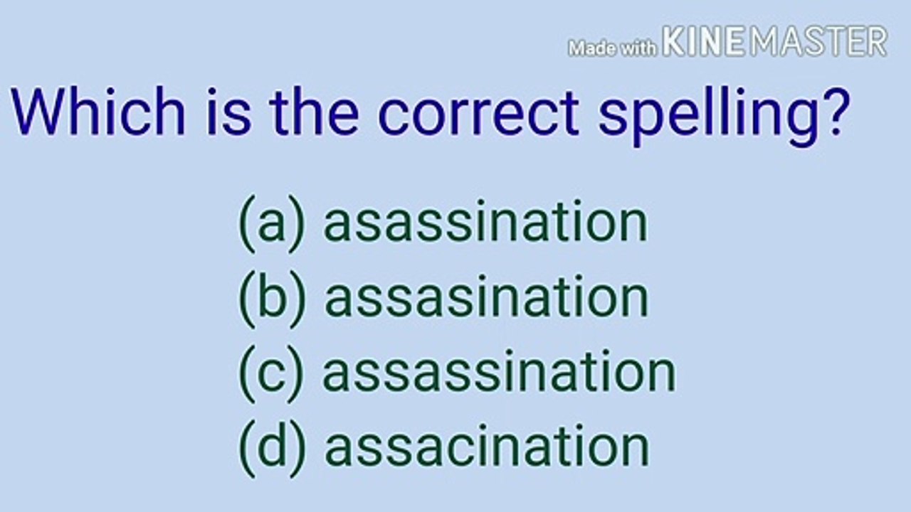 Confusing spellings