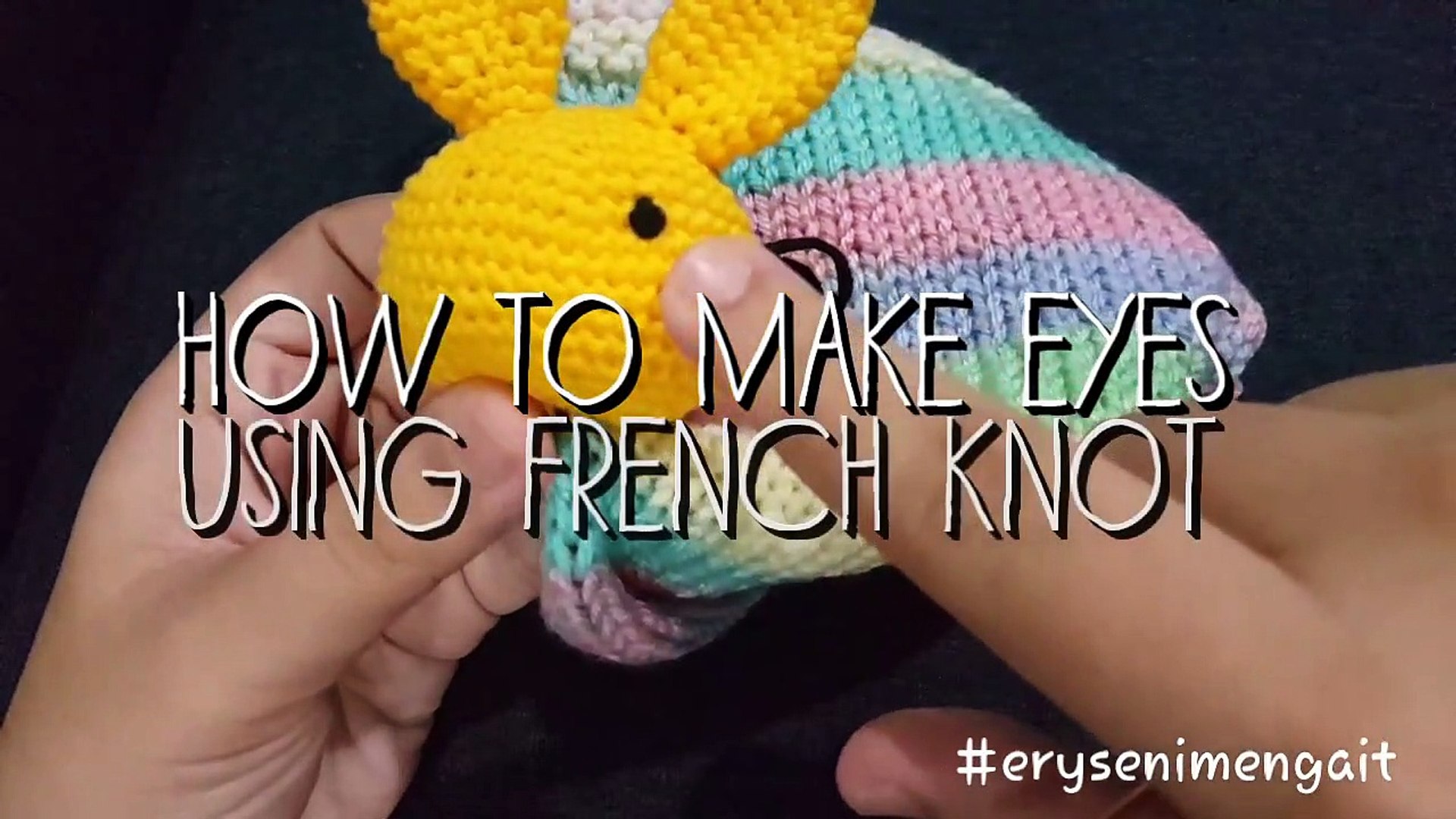 Tutorial: How to make your own felt eyes for amigurumi! #crochet #croc, Amigurumi Tutorial