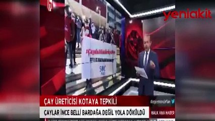 Halk Tv'nin çay üreticisi diye konuşturduğu kişi bakın kim çıktı!