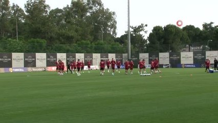 A Milli Futbol Takımı çalışmalarını sürdürüyor