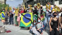 - Fransa’da Brezilya’daki hükümet karşıtı protestolara destek