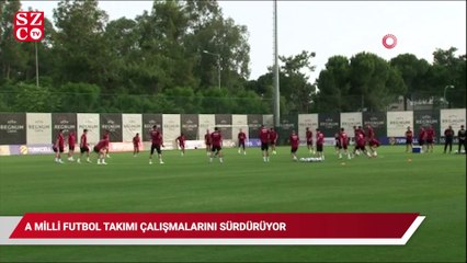A Milli Futbol Takımı çalışmalarını sürdürüyor
