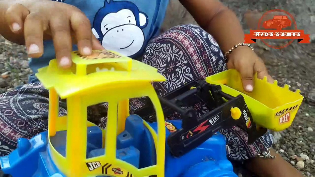 Jcb games | Jcb games kids | kids cartoon games | Jcb games and kids | Jcb and Tractor trailer drawing